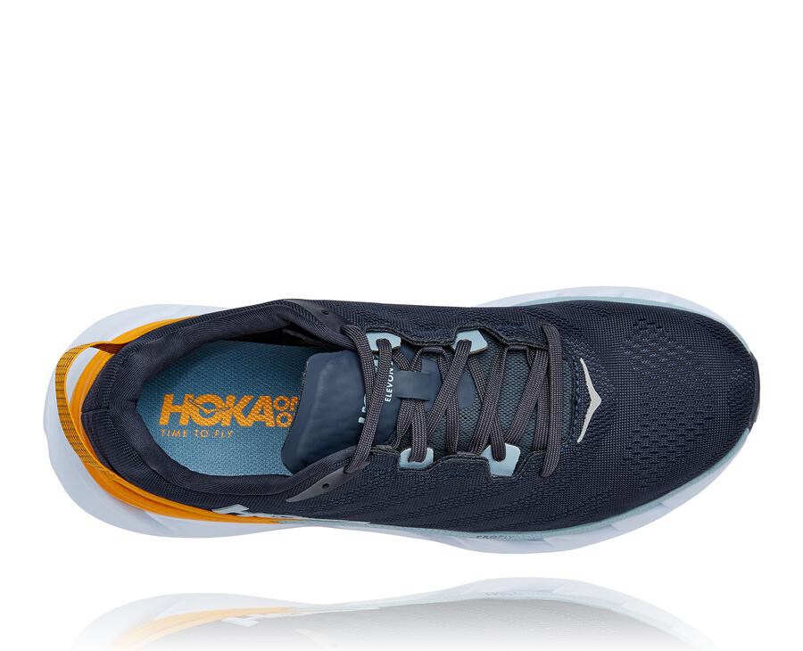 Tenis Hoka One One Masculino Azul Marinho/Branco - Elevon 2 - 297-KOTDNQ